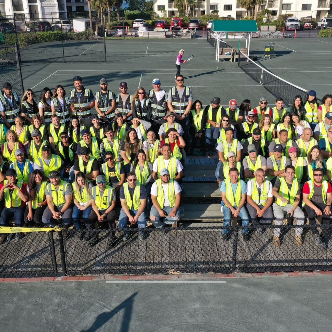 The team of Legacy Restoration that served during last years storms.