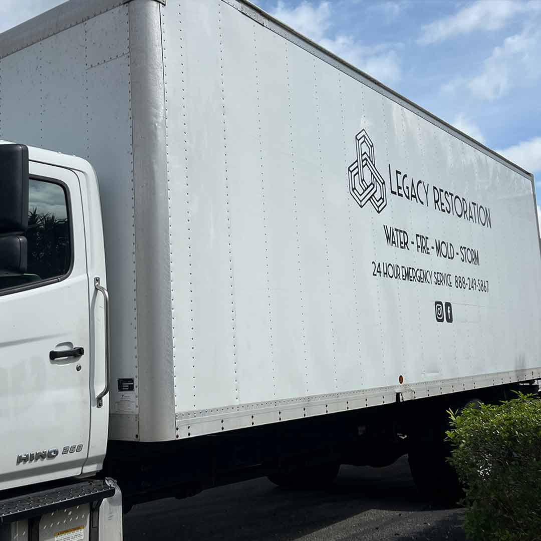 Legacy Restoration service trailer exterior